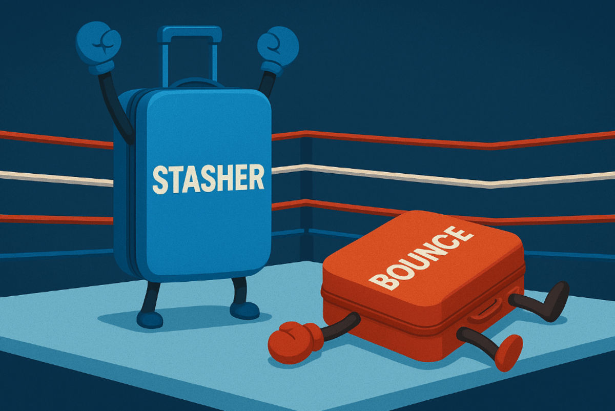 Stasher vs Bounce: Which Luggage Storage Service Is Best in 2025?